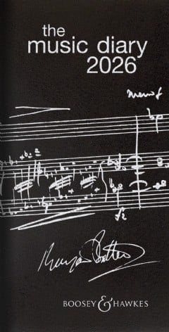 Music Diary 2026 (black)